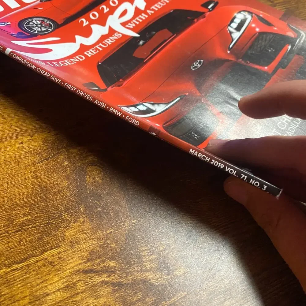 MOTOR TREND MAGAZINE-------MARCH 2019